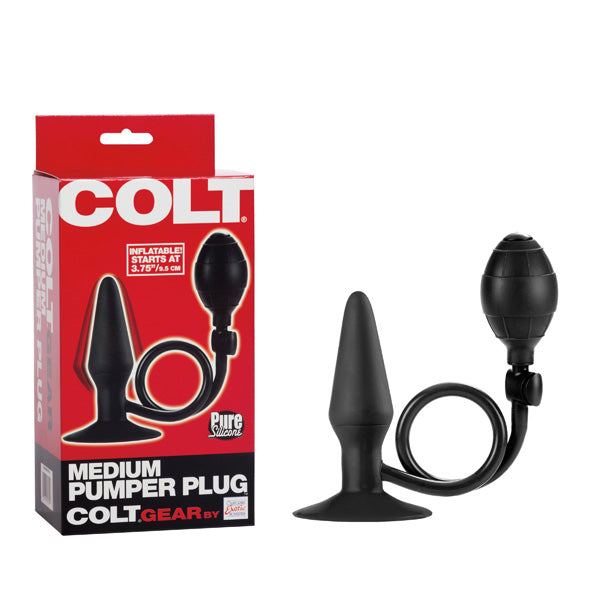 COLT-Medium-Pumper-Plug-Black