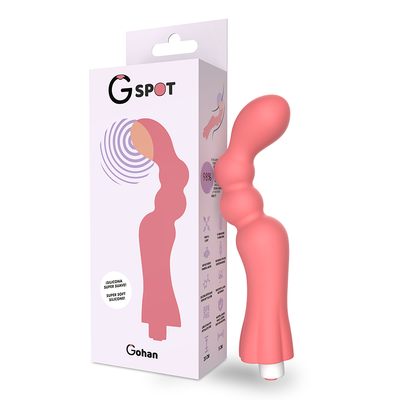 G-SPOT Gohan Flexible Vibrator Red