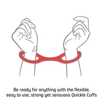 Quickie Cuffs Red (Large)