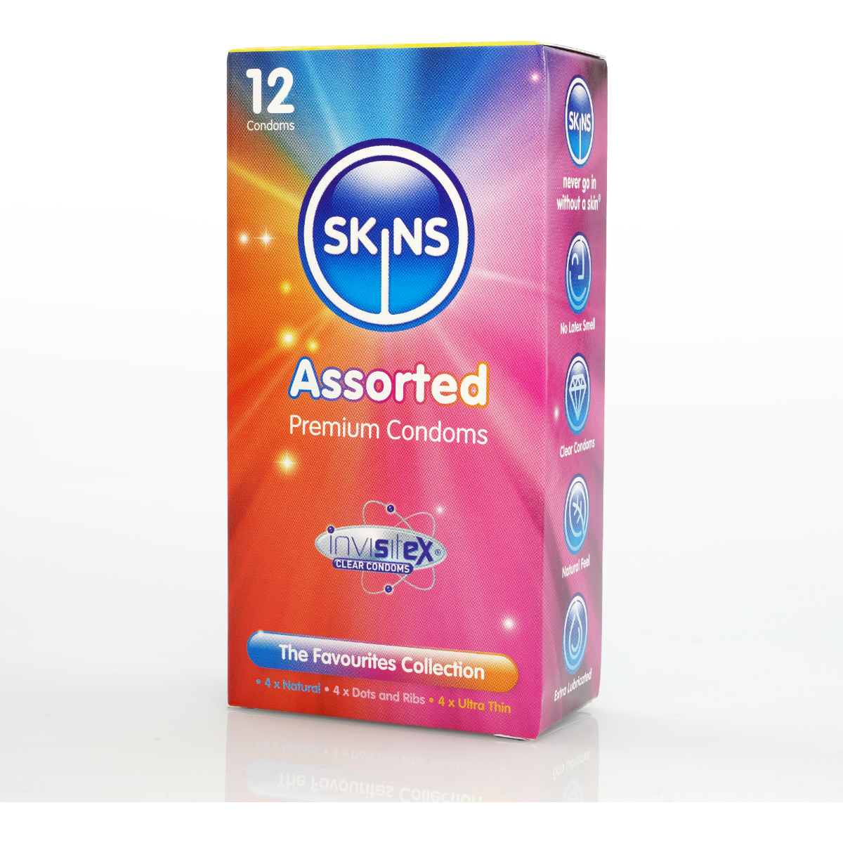 Skins Condoms Assorted 12 Pack