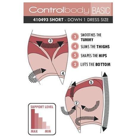 Control Body 410493 Shaping Short