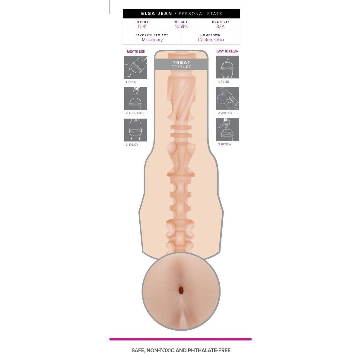 Fleshlight Girls - Elsa Jean Butt