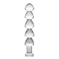 Master Series Drops Anal Links Glass Dildo