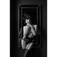 Black Secret BS136 Crotchless Tights