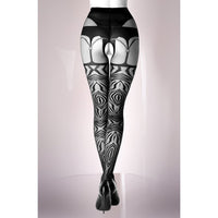 Black Secret BS122 Crotchless Tights