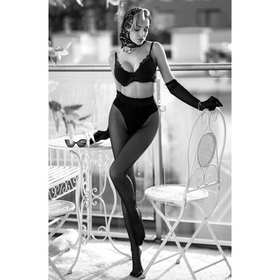 Black Secret BS103 Crotchless Tights