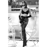 Black Secret BS105 Crotchless Tights