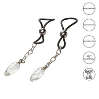 Nipple Play Non-Piercing Nipple Jewellery Crystal Teardrop
