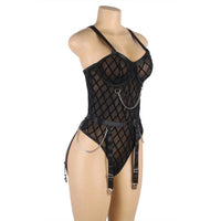 YesX YX846 Black Bodysuit