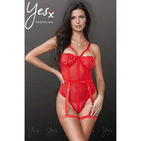 YesX YX858 Red Bodysuit