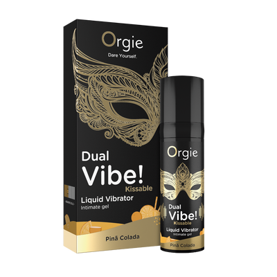 Orgie Dual Vibe - Kissable Liquid Vibrator - Pina Colada