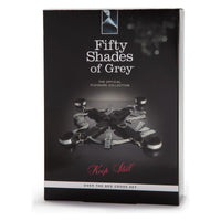 Fifty Shades of Grey Keep Still Over the Bed Cross Restraint Silver
