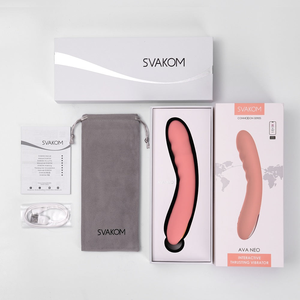 Svakom Ava Neo Interactive Thrusting Vibrator