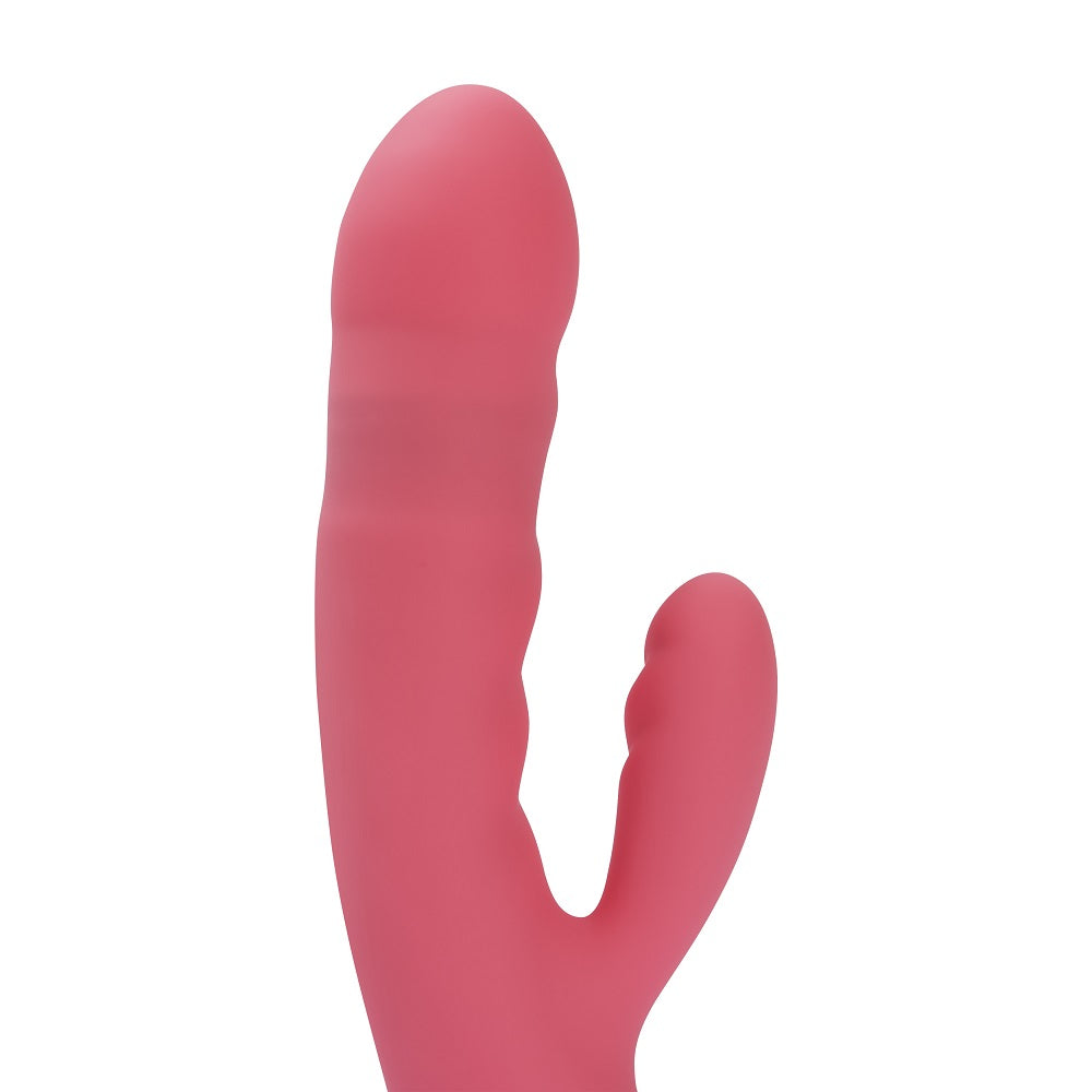 Svakom Avery Thrusting Vibrator with Clitoral Stimulator