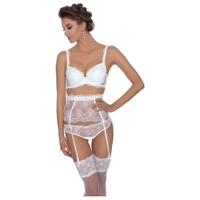 Roza Ambre Push Up Bra - White