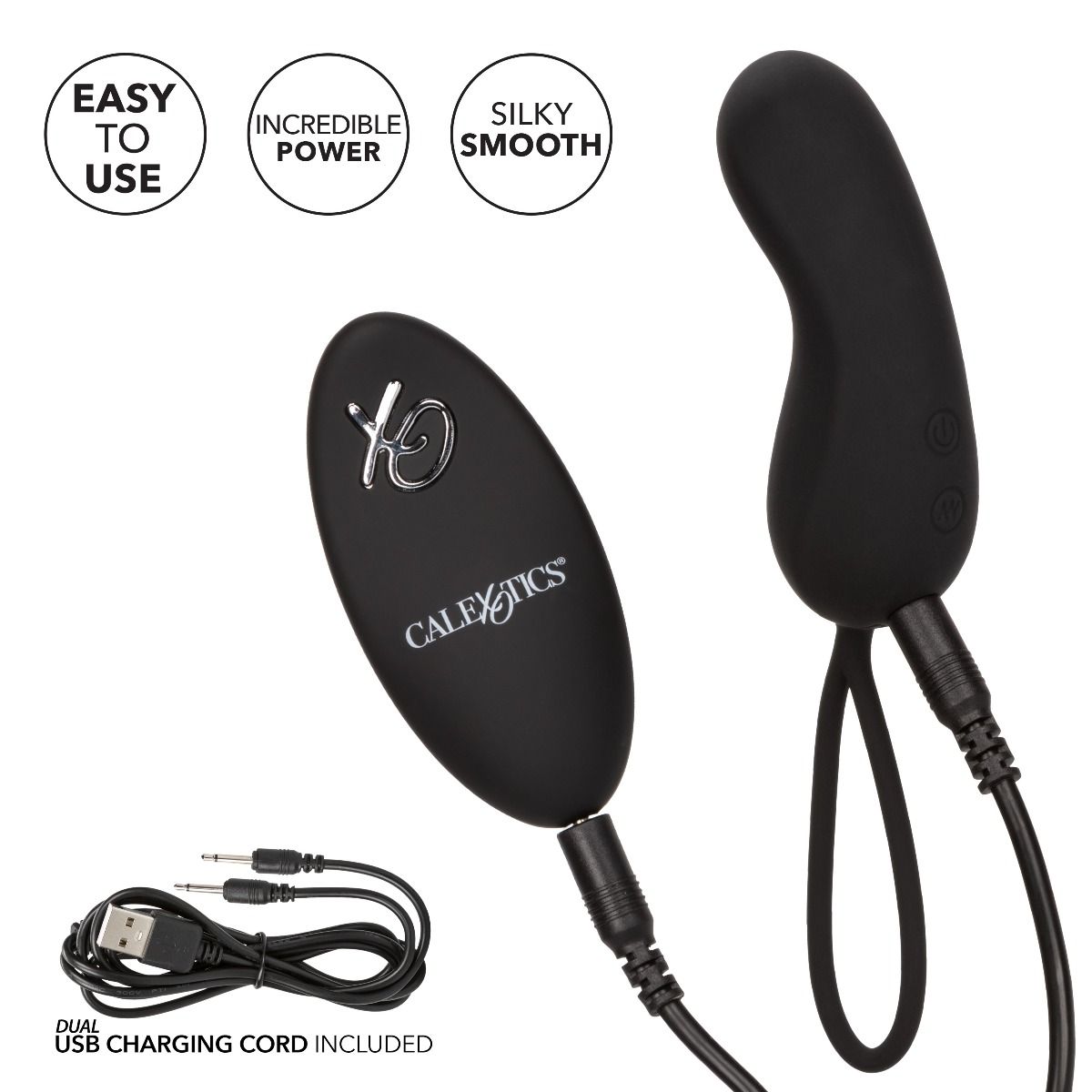CalEx Silicone Remote Rechargeable Curve