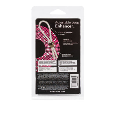 Adjustable Loop Enhancer - Clear Glitter