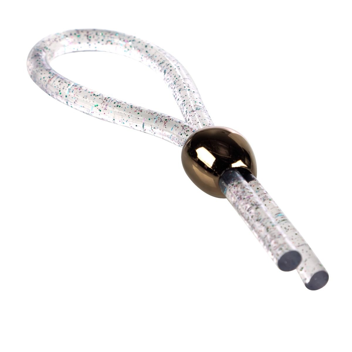 Adjustable Loop Enhancer - Clear Glitter