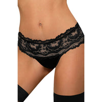 Roza Sefia Thong Black