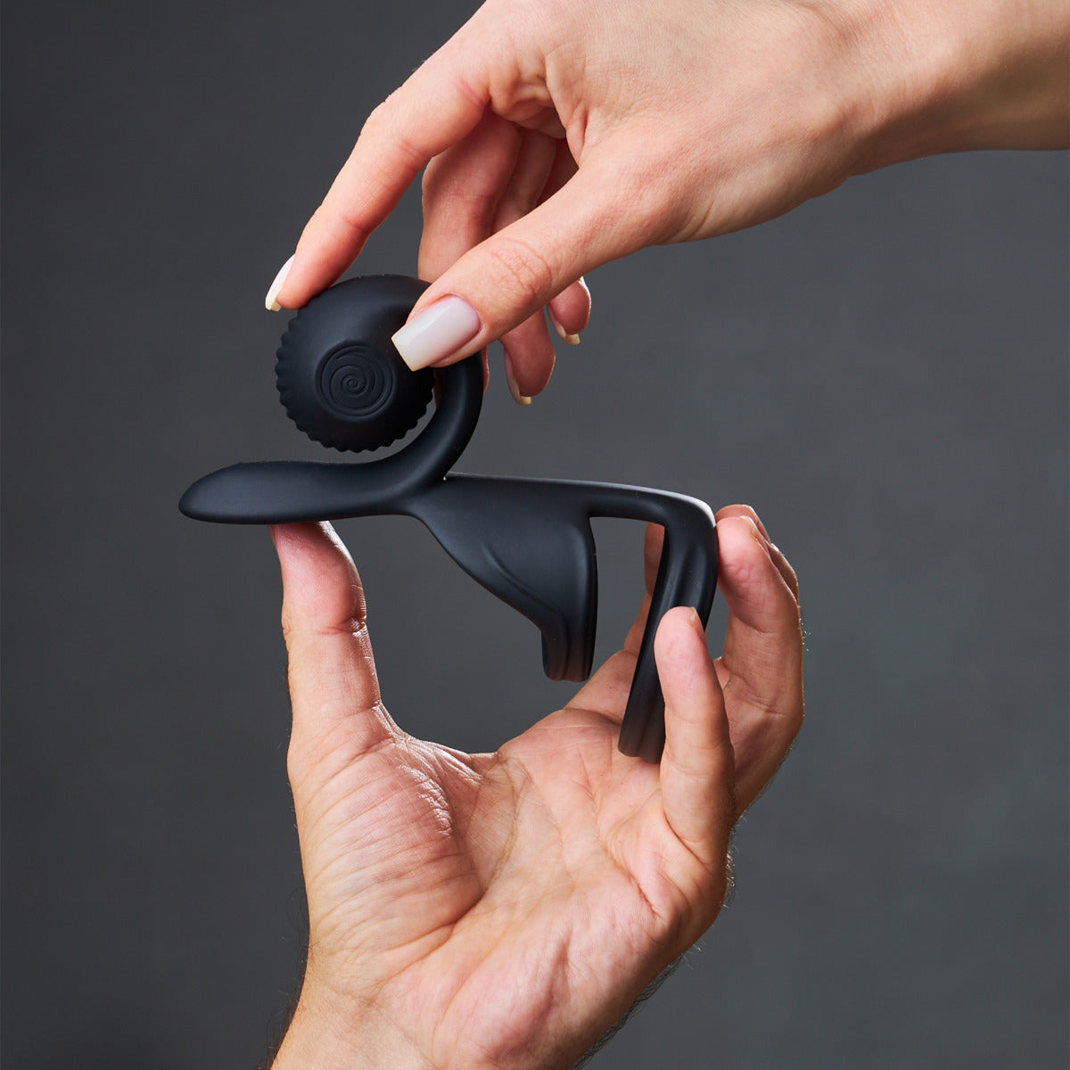 Snail Vibe Snail JOVI Couples Ring - Black