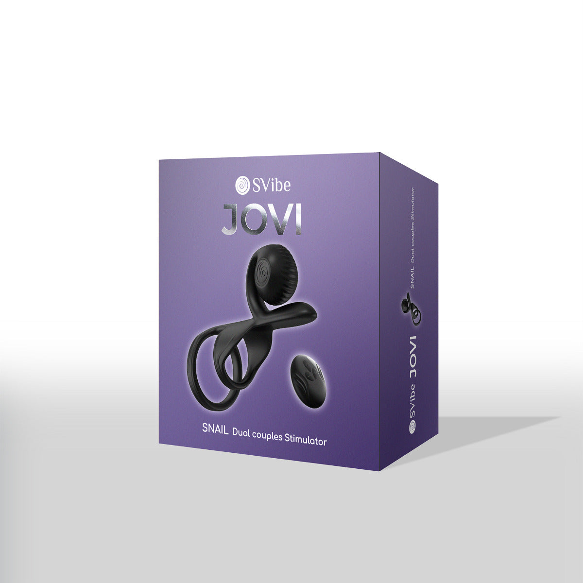 Snail Vibe Snail JOVI Couples Ring - Black