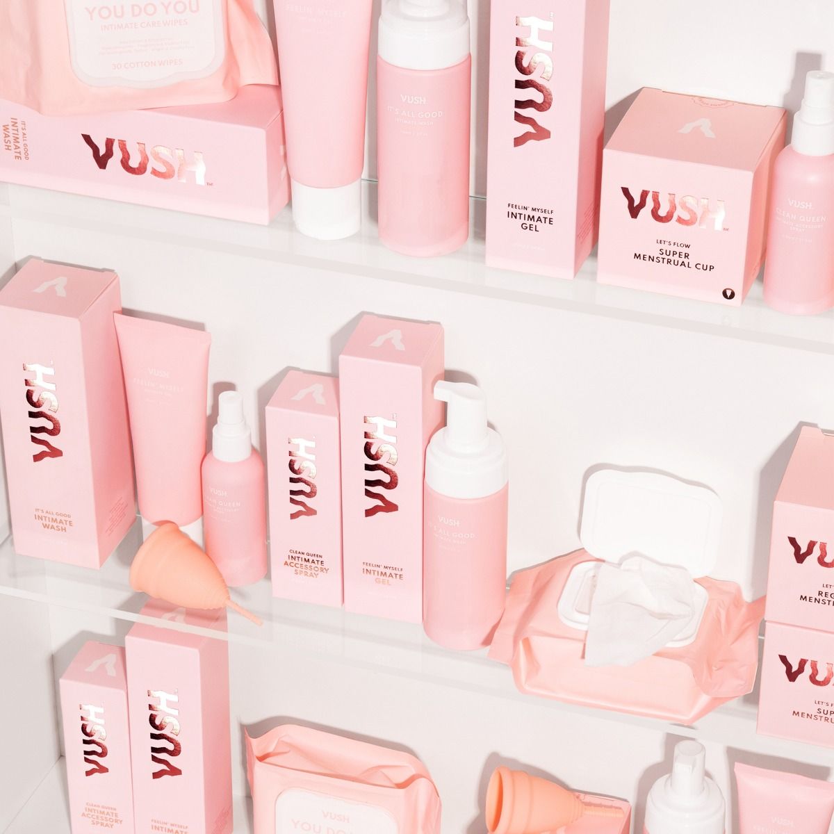 Vush - You Do You Intimate Care Wipes - 30 Pack