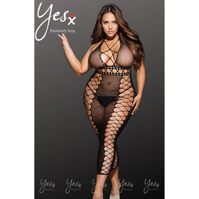 YesX YX834Q Bodystocking Dress