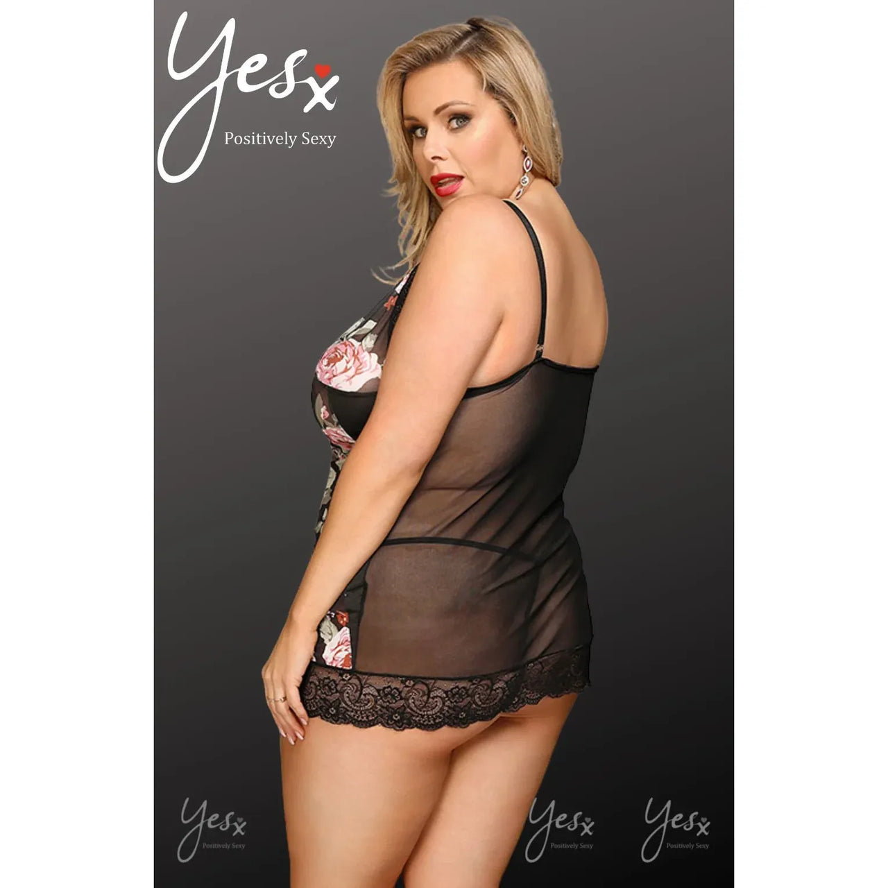 YesX YX835Q Floral Babydoll