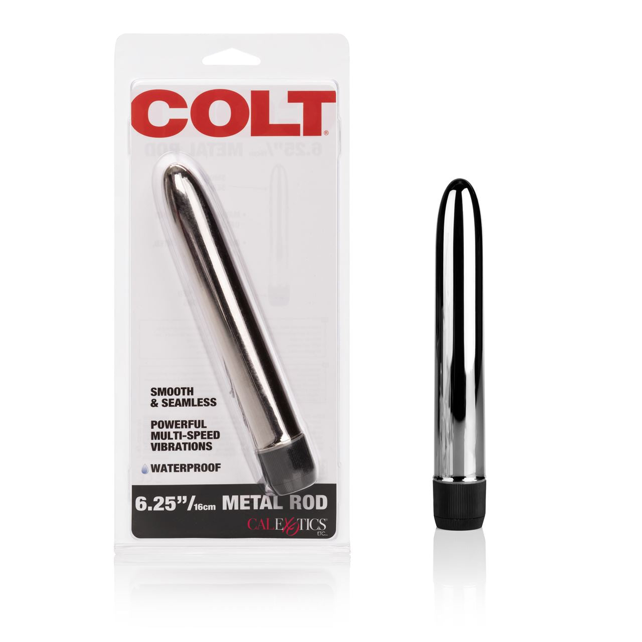 COLT-6.25"-Metal-Rod-Silver