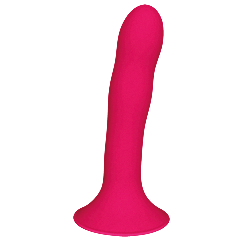 Adrien Lastic Cushioned Core Suction Cup Slim Silicone Dildo 6.8 Inch