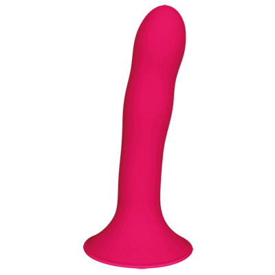 Adrien Lastic Cushioned Core Suction Cup Slim Silicone Dildo 6.8 Inch