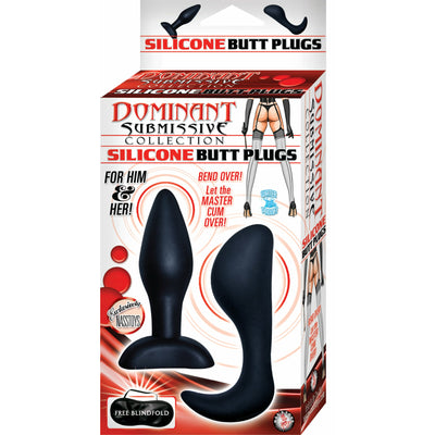 Dominant Submissive Silicone Butt Plugs