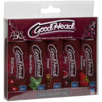 Doc Johnson Good Head Ultimate Blow Job Gel 5 Pack