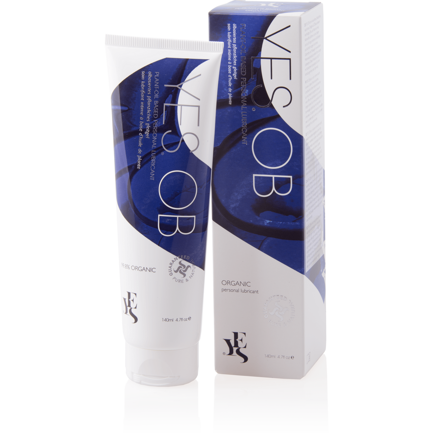 YES Natural Plant-Oil Based Personal Lubricant-140ml