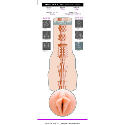 Maitland Ward Vagina Fleshlight Girls