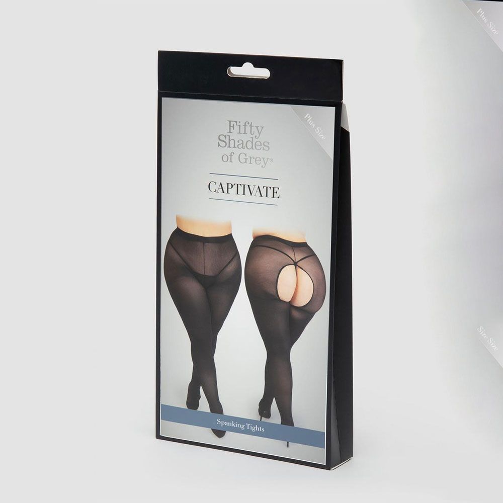 Fifty Shades of Grey Captivate Spanking Tights Curve