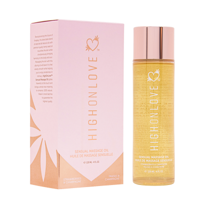 High On Love - Massage Oil - Strawberries & Champagne