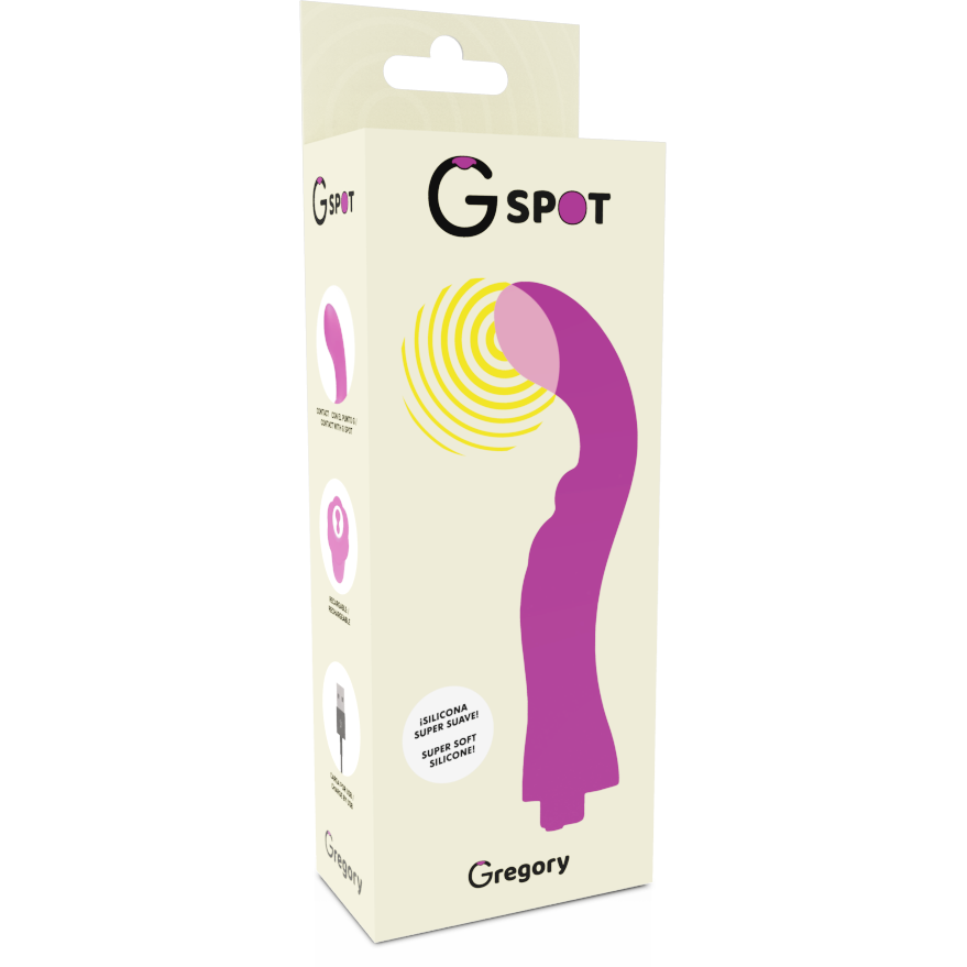 G-Spot Gregory Violet Flexible Vibrator
