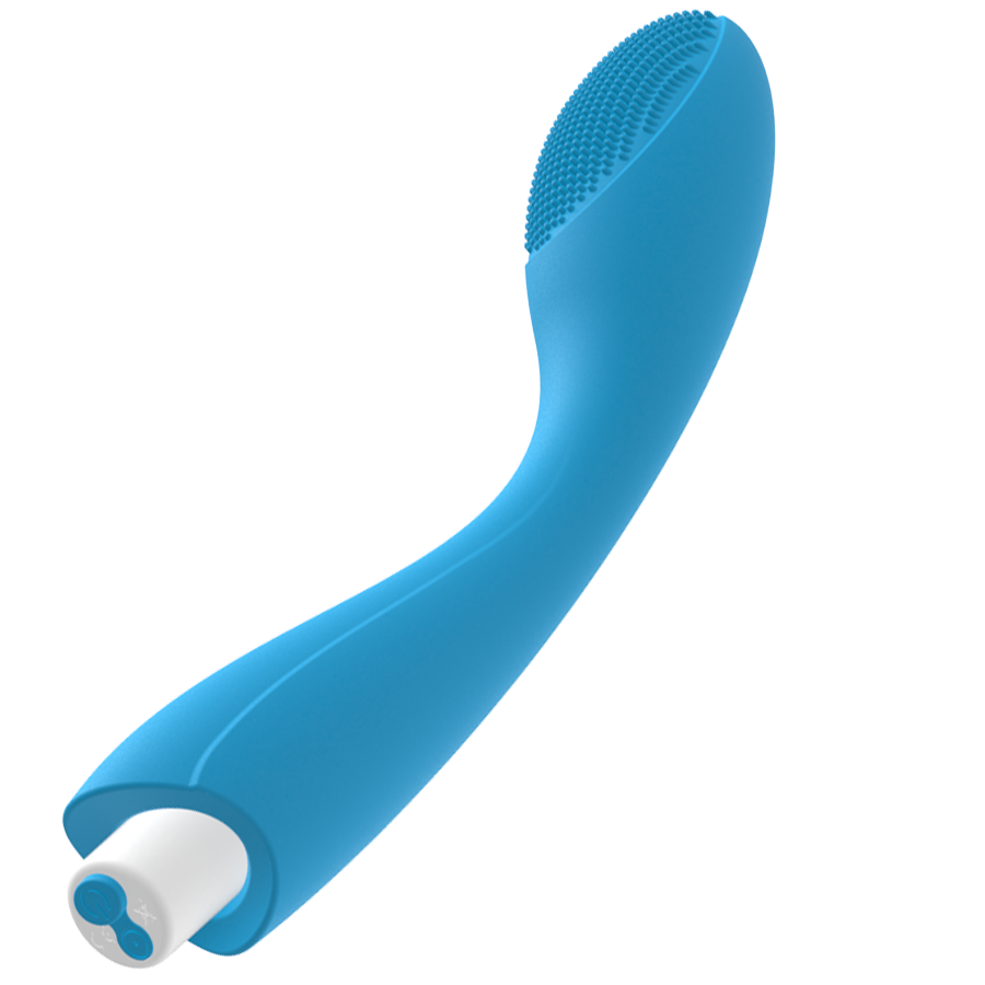 G-Spot Gylbert Turquoise Flexible Vibrator