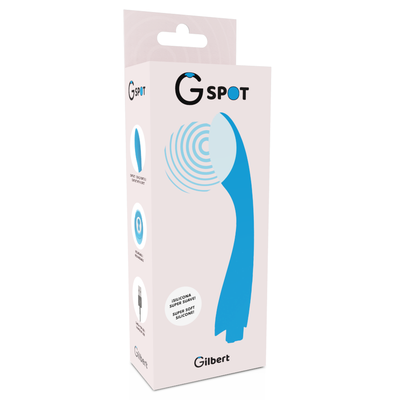 G-Spot Gylbert Turquoise Flexible Vibrator