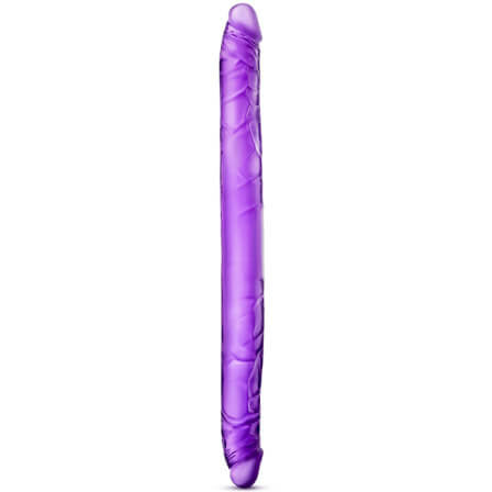 Double Dildo 16 Inch Purple