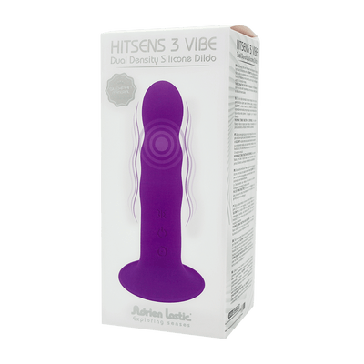 Dual Density Cushioned Core Vibrating Suction Cup Ribbed Silicone Dildo 7 Inch