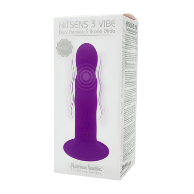 Dual Density Cushioned Core Vibrating Suction Cup Ribbed Silicone Dildo 7 Inch