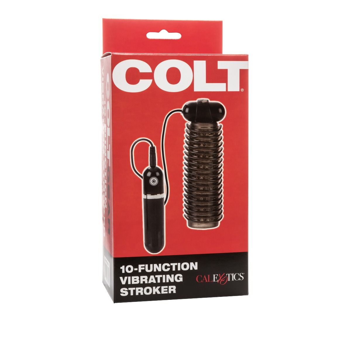 COLT 10 Function Vibrating Stroker - Smoke