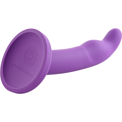 Sportsheets Merge Collection - Astil - 8" Solid Silicone G-Spot Dildo